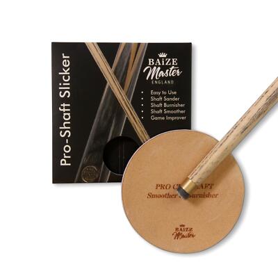 Baize Master PRO-SHAFT SLICKER Snooker und Pool Queue Polierpad