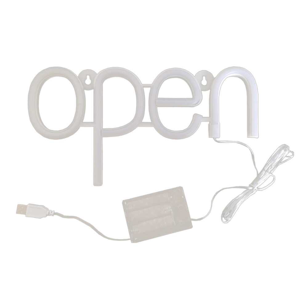 1PC Open Sign LED Neon Open Sign Neon Light LED Open Neon Light for Restaurant
