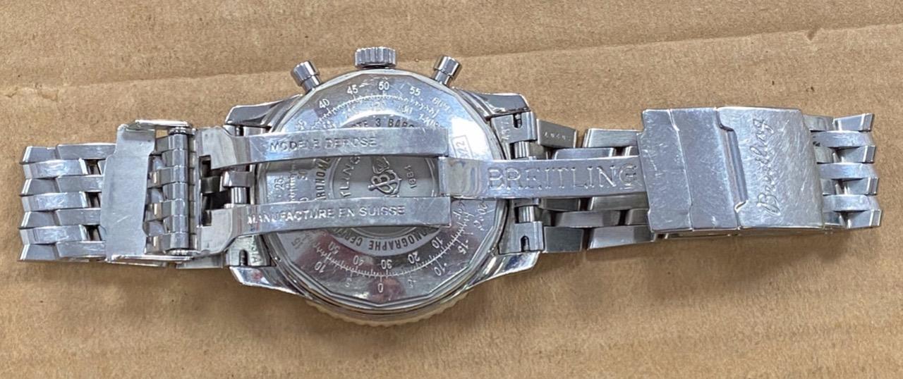 BREITLING NAVITIMER CHRONOMETRE A23322 DATE 41mm … - image 11