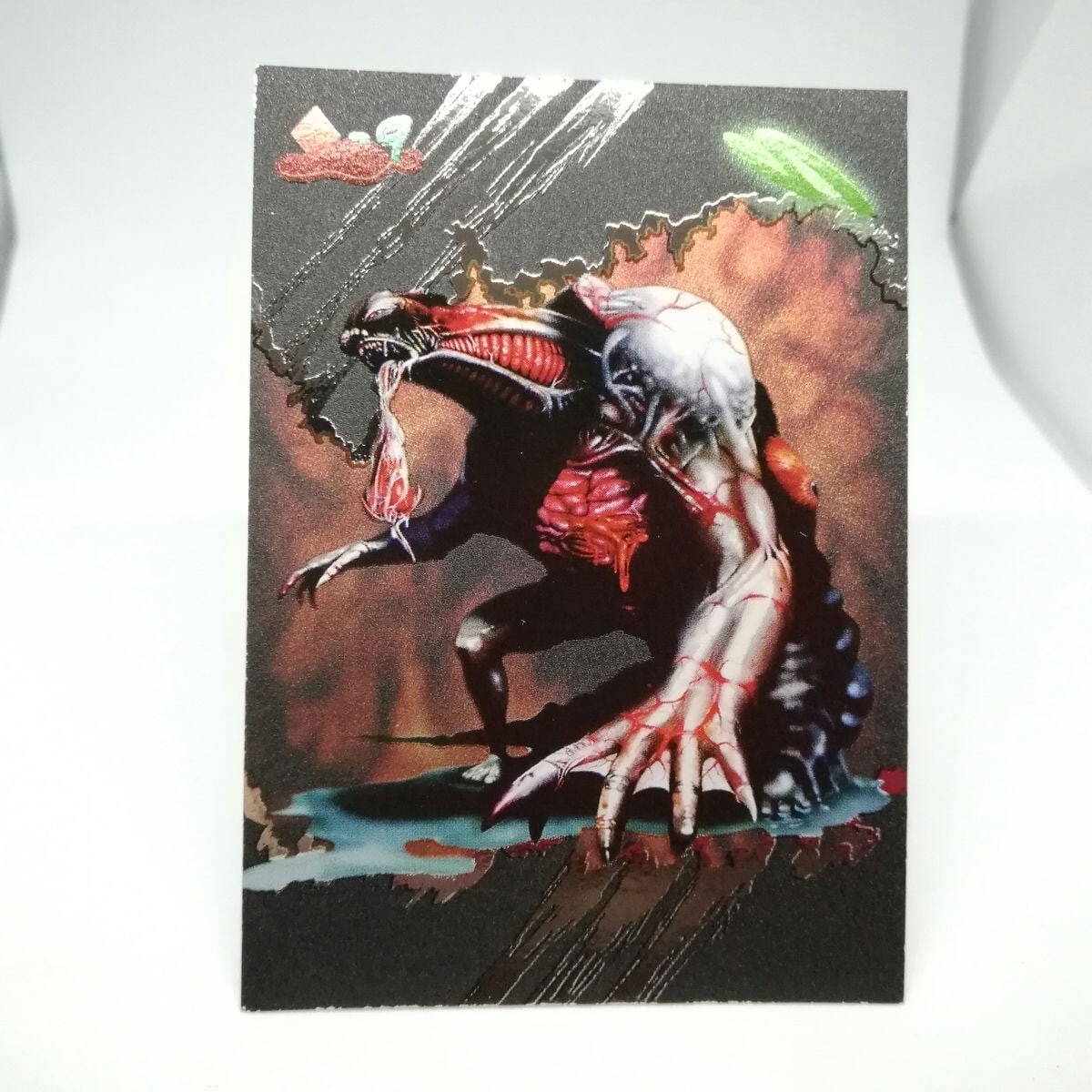9 G Dia Resident Evil biohazard 1＆2 PLAYING CARD ETCHIHG