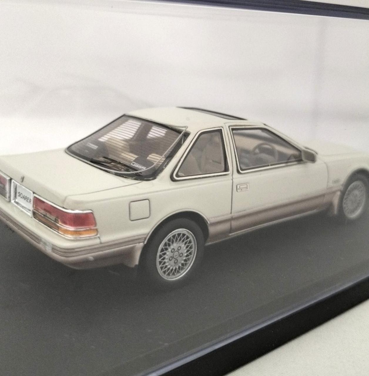 Mark43 Toyota Soarer 3.0GT-Limited 1987 – Modèle Résine 1/43 Blanc