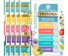 Twinings Superblends Wellbeing Collection Individually Enveloped Herbal Tea Bags