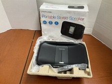 Memorex Portable Stereo Speaker MA7221 B MISSING ADAPTER