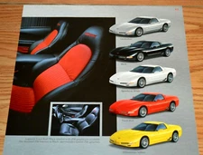 2001 CHEVY CORVETTE ZO6 COLOR OPTIONS ORIGINAL DEALER ADVERTISEMENT AD 01 Z06★9