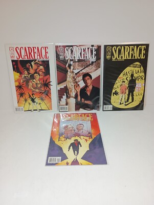 SCARFACE Scarred for Life 1A & Photo Cover 2 & 4 IDW 2006 Comic Book Reader Lot