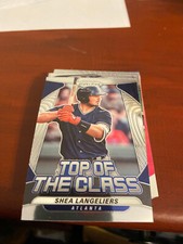 2020 Panini Prizm #TOC-9 Shea Langeliers Top of the Class