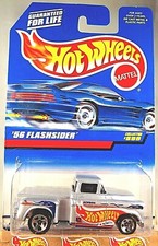 1997 Hot Wheels Mainline/Collector #899 '56 FLASHSIDER Gray w/Chrome 5 Spoke Whl