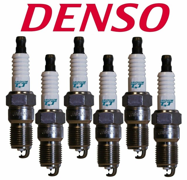 Set of 6 Spark Plugs Iridium TT DENSO 4717 For Chrysler Aspen Concorde