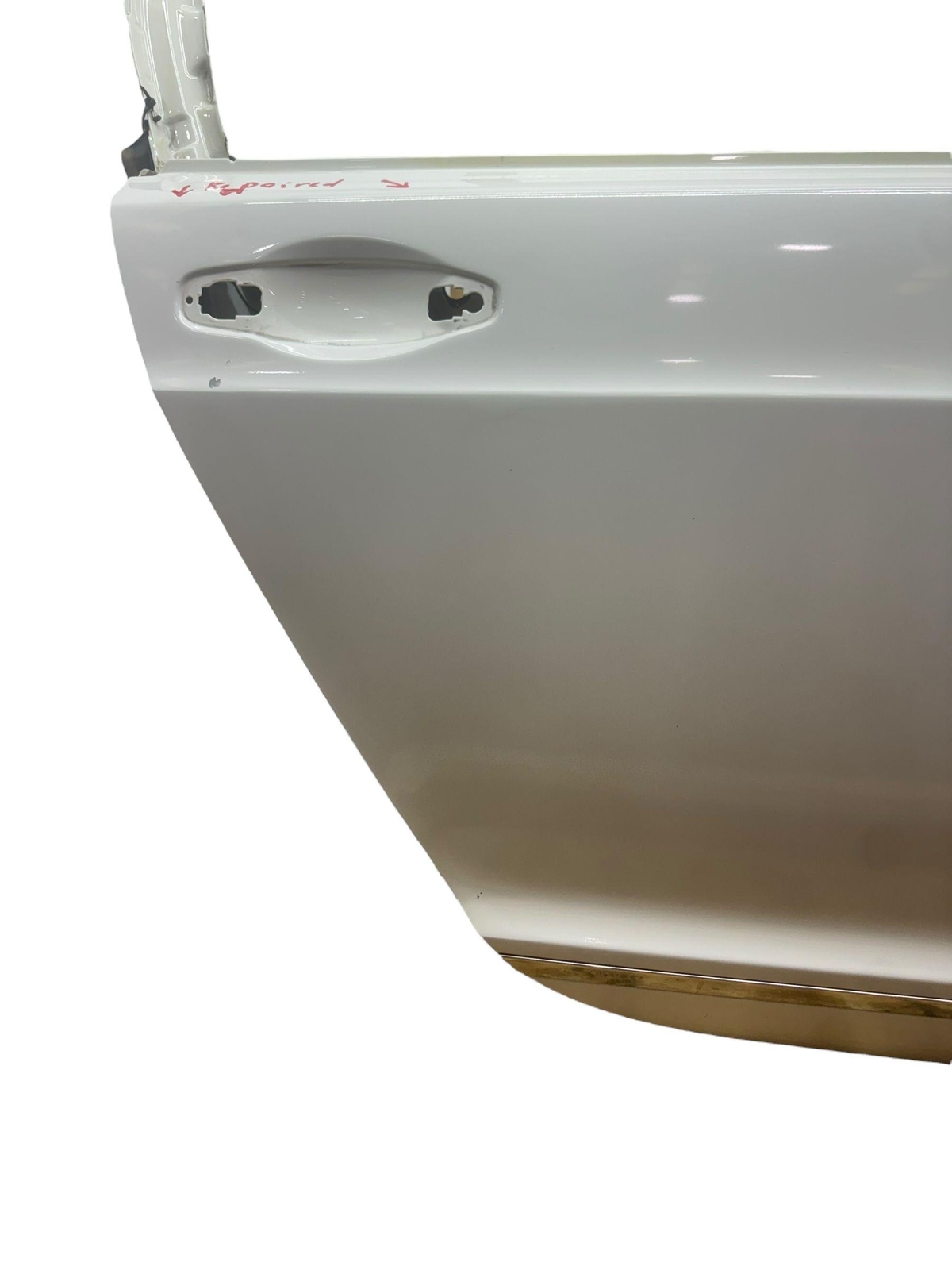 2006 - 2012 BENTLEY CONTINENTAL OEM REAR RIGHT DOOR BARE SHELL | GLACIER WHITE