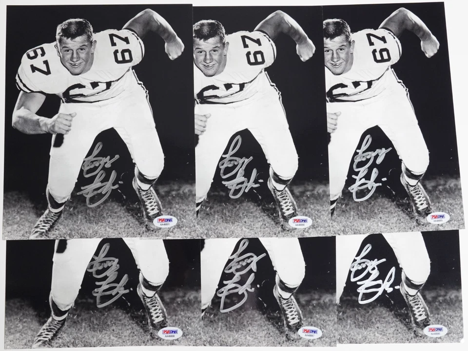 Foto firmada por Terry Funk WWE 8x10 PSA/DNA West Texas A&M State College Football Foto 2 de 4