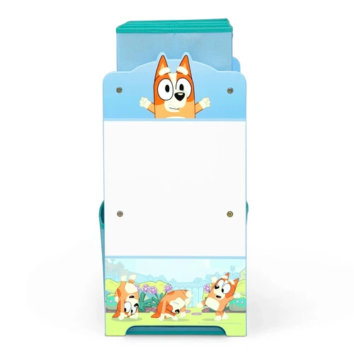 Bluey Design and Store 6 Bin Toy Storage Organizer by Delta Children - Picture 4 of 5