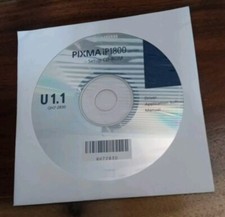 Canon PIXMA iP1800 Driver Software Manual DISC ONLY U.1. QH7-2830 Setup CD-ROM
