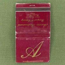 Vintage Matchbook Acacia Restaurant Banquet Garden Grove Matches Unstruck