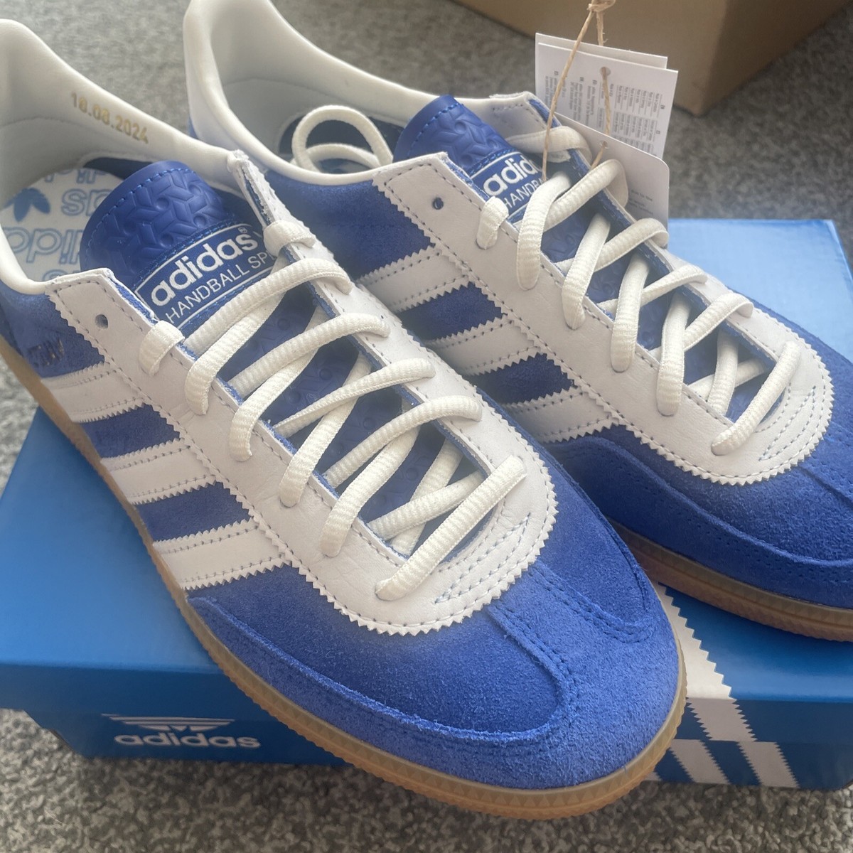 Adidas Spezial Handball 75th Anniversary Blue - UK6.5 US7 - JP5278 