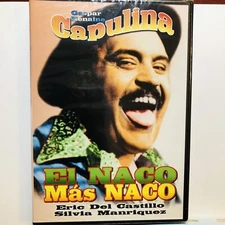 DVD EL NACO MAS NACO GASPAR HENAINE CAPULINA ERIC DEL CASTILLO SILVIA MANRIQUEZ