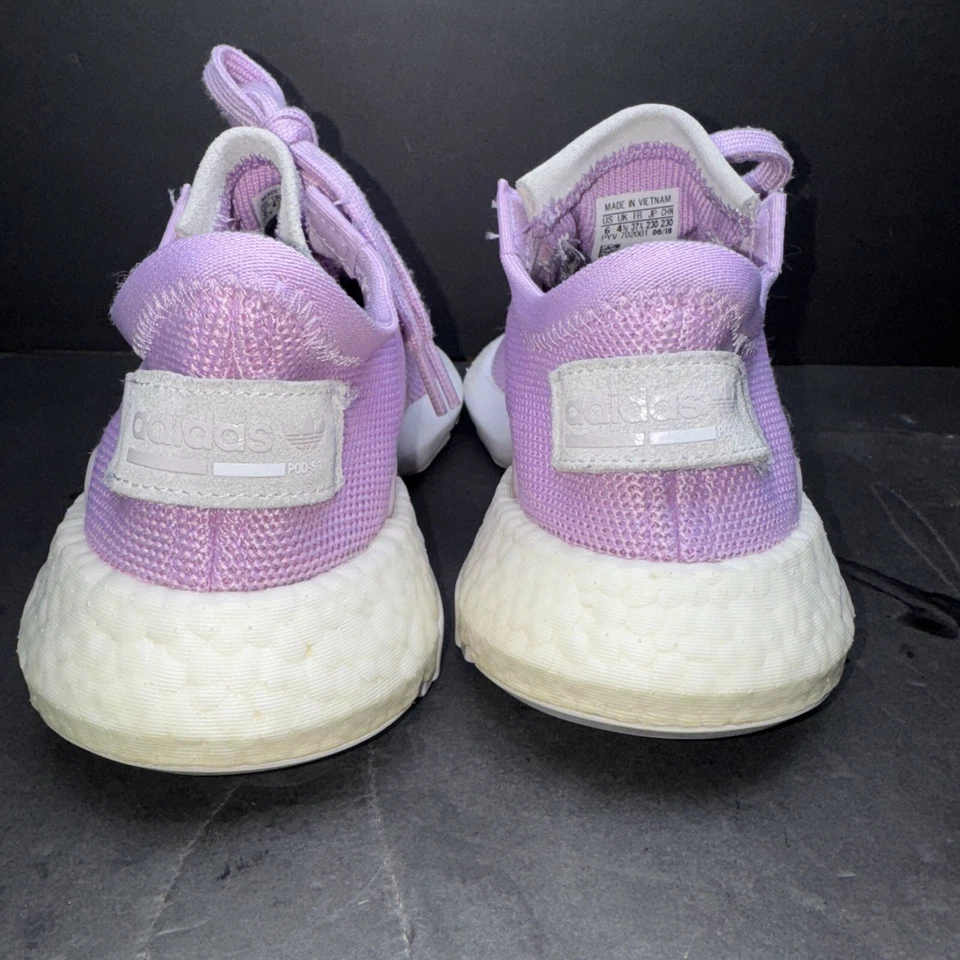 Adidas Original Mujer 6 Tenis POD-S3.1 Tejido Correr Púrpura Lila Zapato B37469 Foto 4 de 4