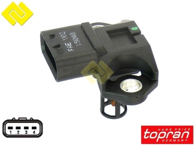 TOPRAN 722631 ,15040 INTAKE MANIFOLD PRESSURE SENSOR MAP,1920.KN ,89421-52010 ,.