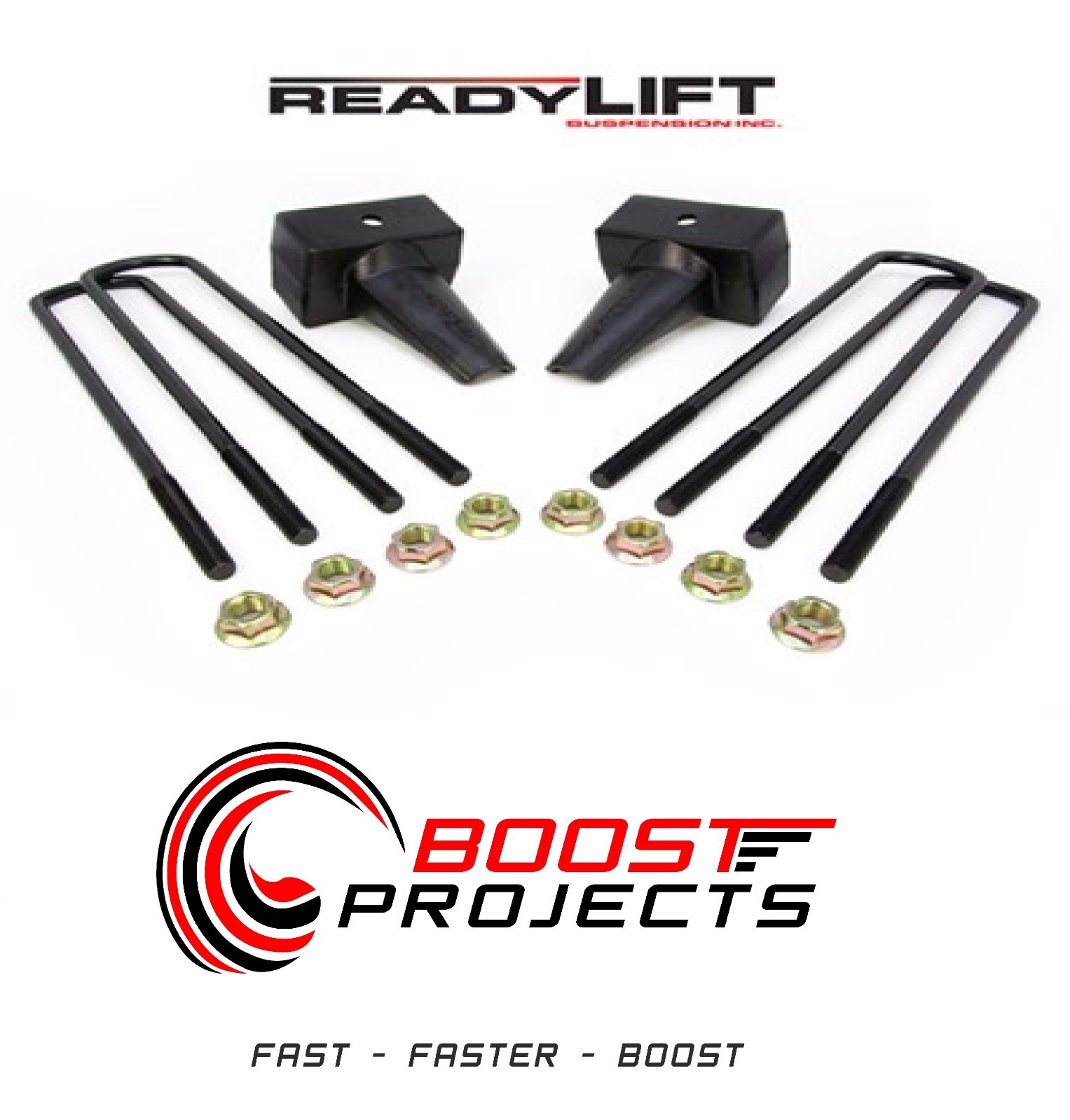 Readylift for SUPER DUTY F450-350-250 DUALLY: 2011-UP - 4.0" REAR BLOCK KIT