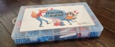 A Teacher Buddy Magnetic Letter Kit with Board and Dry Erase Markers and Eraser