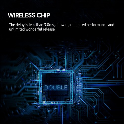 DOUBLE Acoustic Guitar Wireless Pickup Rechargeable Amplifier Soundhole Pickup - Picture 9 of 12