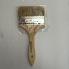 4 Double Thick Natural Bristle Chip + Oil Bru...
