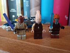 Lego Star Wars Jedis Mace Windu, Ki-Adi-Mundi und Ko Ploon mit Mini Starfighter