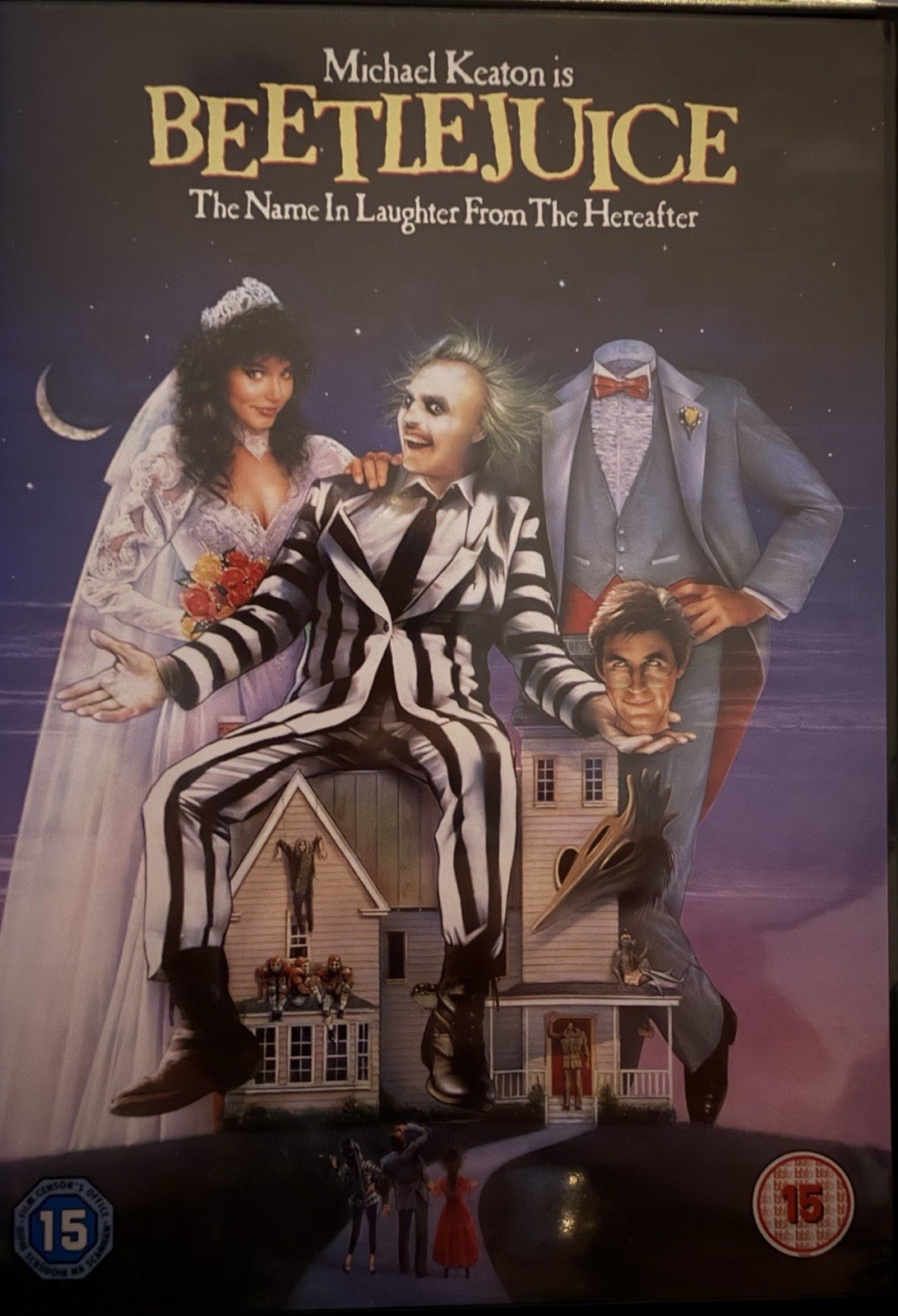 BEETLEJUICE  DVD  NEW SEALED  MICHAEL KEATON