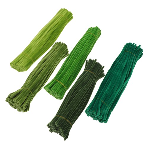  500 piezas artesanías de limpieza de tuberías tallos de chenilla para suministros de decoración de obras de arte - Imagen 10 de 12