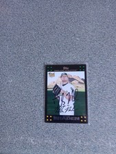 Dallas Braden Signed In Person 2007 Topps Update And Highlights A's  Rc A18