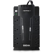 CyberPower CP550SLG-R 550VA/330W 8 Outlets Compact UPS - Certified Refurbished