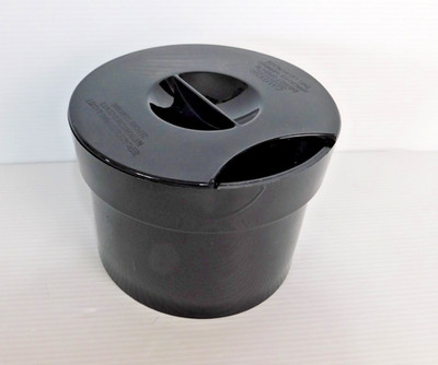 Mr Coffee Iced Tea Maker TM1 Black Filter Basket With Lid Replacement Part ONLY 