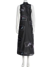 GANNI Floral Print Organza Maxi Dress - Spring/Summer 2020