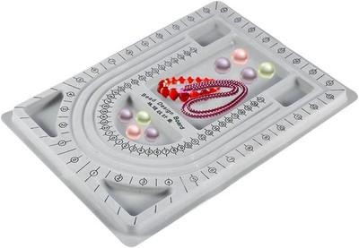 Bead Stringing Board for Craft Projects & Custom Necklace Design