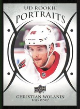2018-19 Upper Deck UD Portraits #P59 Christian Wolanin