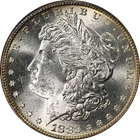 1882-S Morgan Silver Dollar NGC MS64 - Peripheral Toning, Old Holder