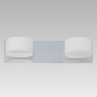 Chrom Badezimmerlampe Moderne Wandleuchte Leuchter 2X33W/G9 IP44 26X7 [Cm]
