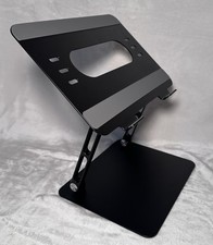 Orlian Adjustable Aluminum Laptop Stand for Desk, Laptop Riser for 11-16" Black