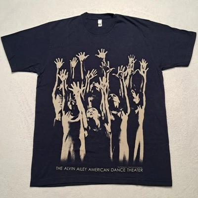 Vintage Alvin Ailey American Dance Theater 50 Years New York Graphic T-Shirt L - Image 1 of 4