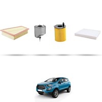 Hoffcar Wartungsset - 4 Filter FüR Ford Ecosport 1.5 Tdci 66 Kw Ab 2014