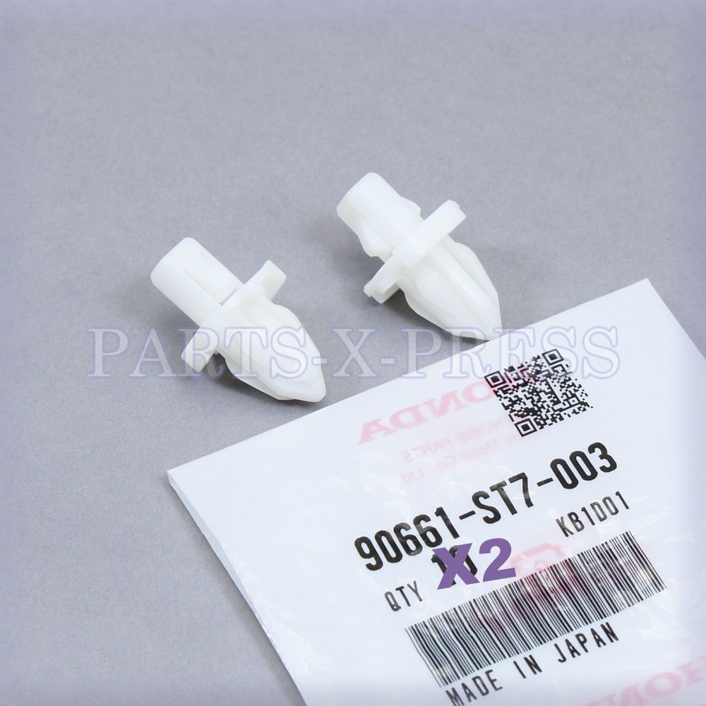 OEM GENUINE HONDA ACURA INTEGRA FRONT BUMPER TO FENDER CLIPS 90661