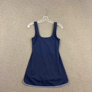 SET ACTIVE Sportbody Dress Womens Small Navy Blue Sleeveless Activewear Workout