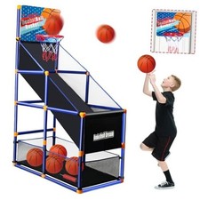 Arcade Basketball Game Set for Kids, Boy Toys Basketball Hoop with 4-5 1 player