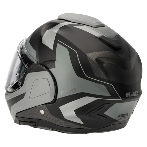 HJC Modular F100 Bios Grey Black Back Motobike, photo 6 of 11