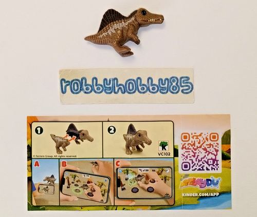 NATOONS DINOSAURI PERSONAGGI A SCELTA (VC097 - VC123) SORPRESINE KINDER 2025/26 - Zdjęcie 7 z 17