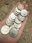 40% Silver Kennedy Half Dollar Coins Lot of 16 1965-1969 Circulated Ungraded