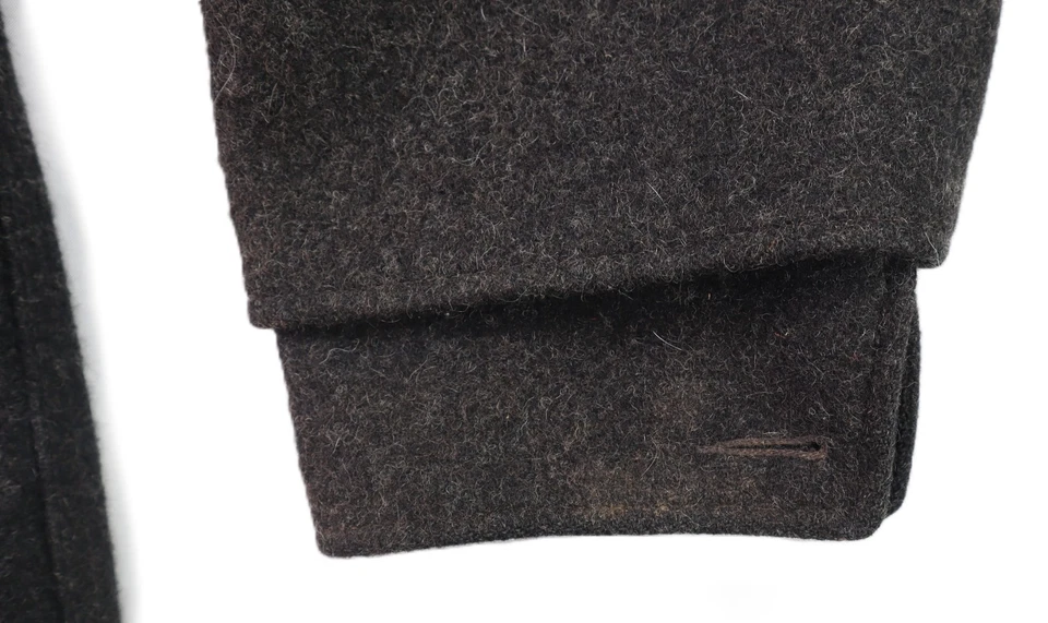 VTG FILSON USA Men’s 50 Gray 100% Mackinaw Wool Cruiser Double Packer Jacket #83 - Image 3 of 4