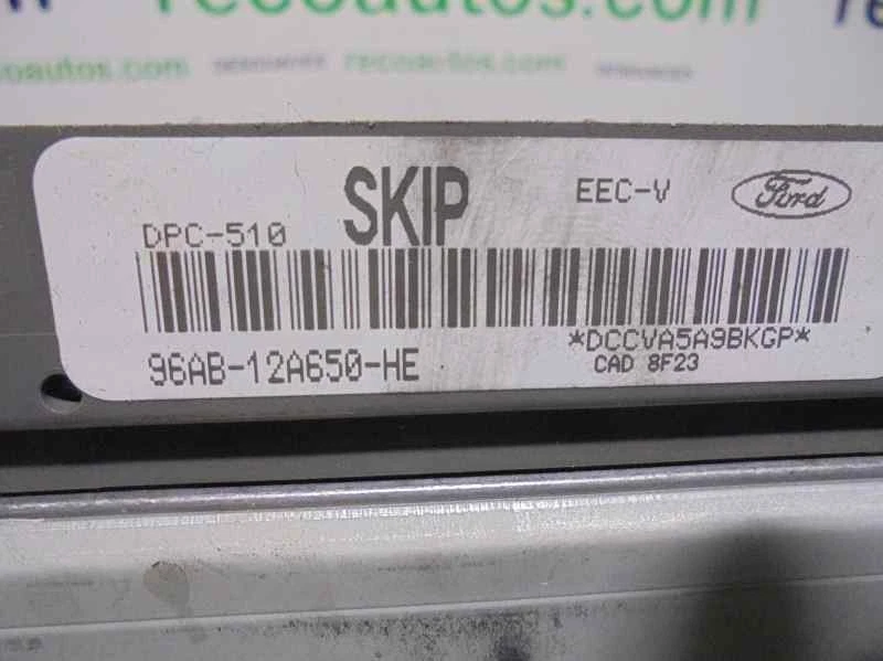 96AB12A650HE CENTRALINA MOTORE / DPC510 / 2127487 PER FORD ESCORT BERL./TURNIER - Immagine 4 di 4