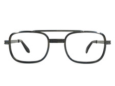 Vintage Tart Optical Eyeglasses Frames VIP 5 1/2 Gunmetal Square 48-22-130