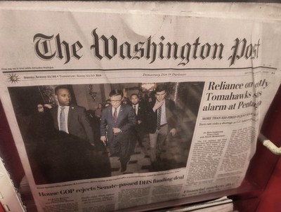 The Washington Post Saturday March 28 2026