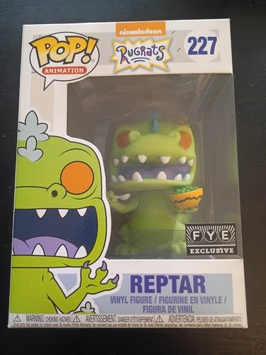 Funko POP! Animation Rugrats Reptar #227 FYE Exclusive Vinyl Figure